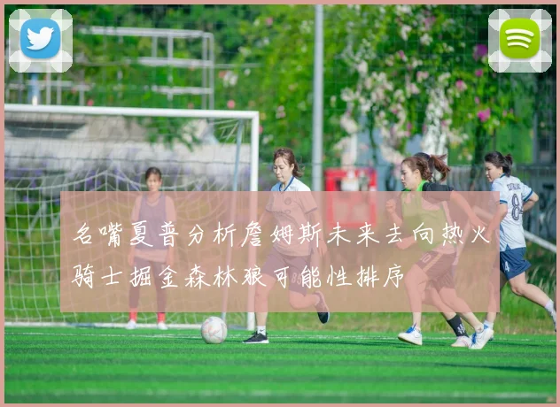 名嘴夏普分析詹姆斯未来去向热火骑士掘金森林狼可能性排序